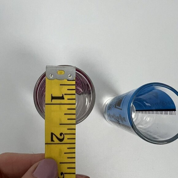 Set of 2 Souvenir 4" Tall Shot Glasses from  Riviera Maya Mexico New - Picture 5 of 7